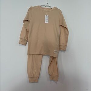 Pottery Barn Kids Tan long sleeve Matching Set